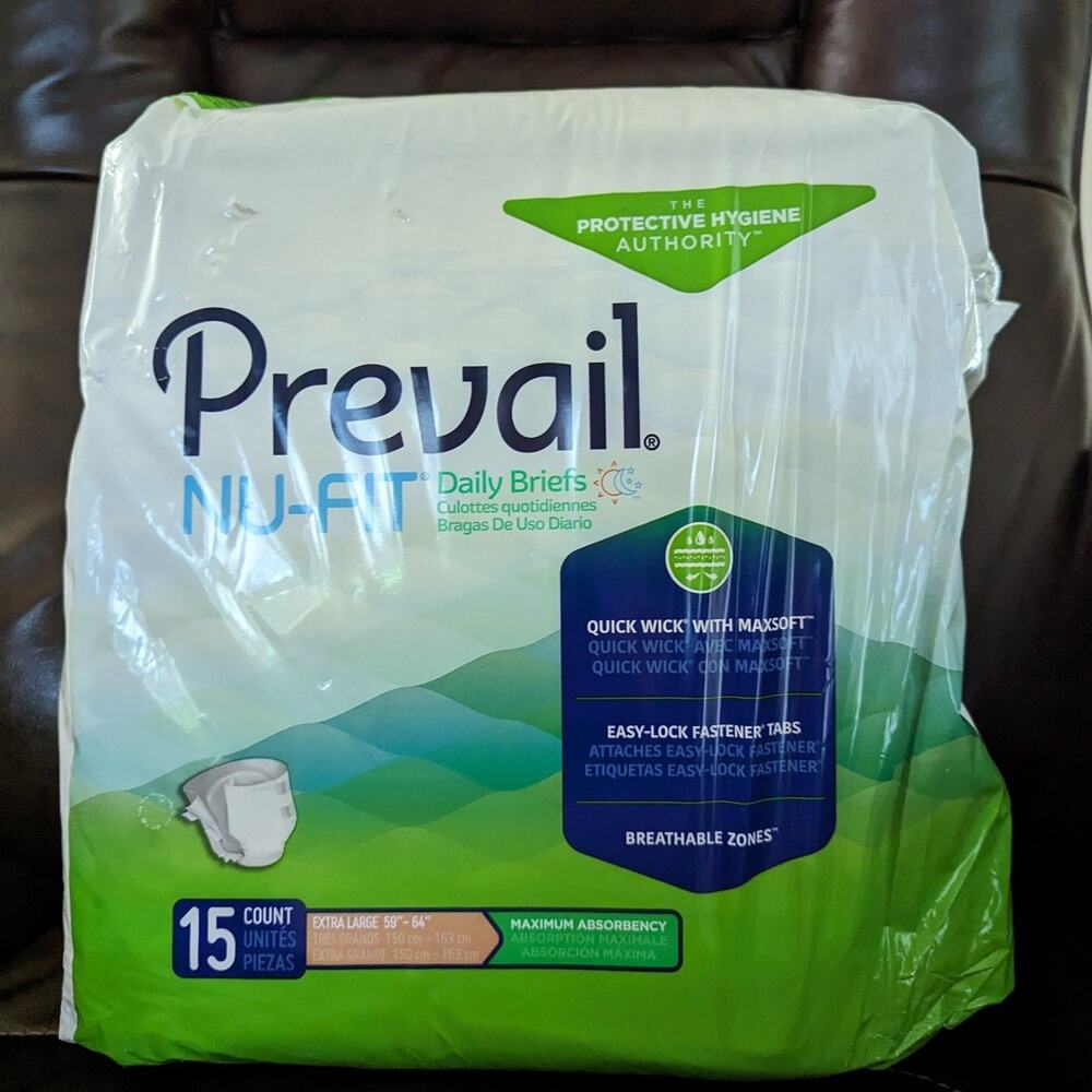 Prevail Nu-Fit Daily Briefs XL
